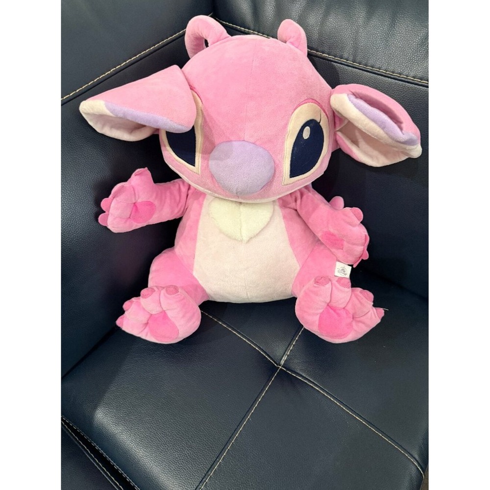 Disney Store Angel Plush Pink Stitch Lilo & Stitch Jumbo Large Stuffed Animal